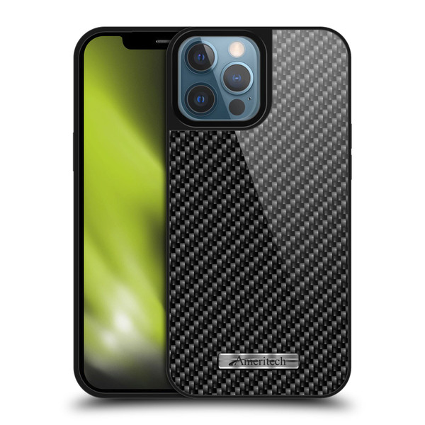 Ameritech Graphics Carbon Fiber Print Gel Armour Case For Apple iPhone 13 Pro Max