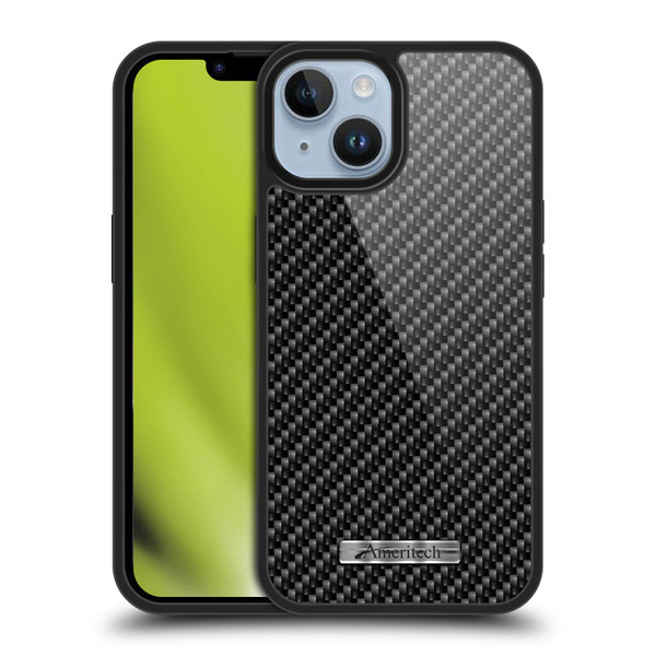 Ameritech Graphics Carbon Fiber Print Gel Armour Case For Apple iPhone 14