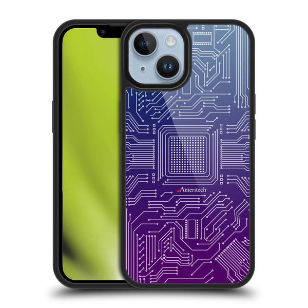 Ameritech Graphics Circuit Board Gel Armour Case For Apple iPhone 14