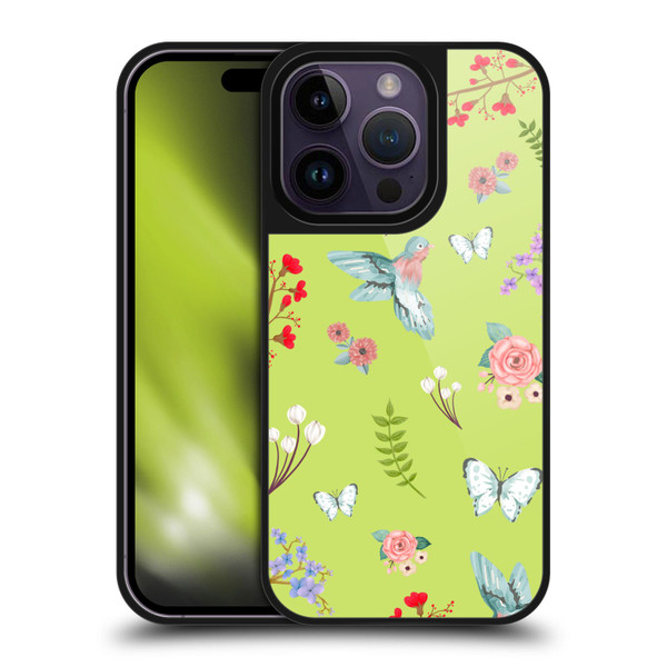 Ameritech Graphics Floral Gel Armour Case For Apple iPhone 14 Pro