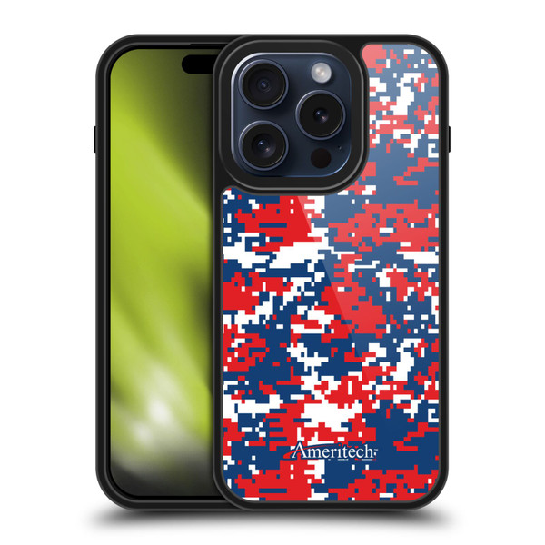 Ameritech Graphics Digital Camouflage Gel Armour Case For Apple iPhone 15 Pro