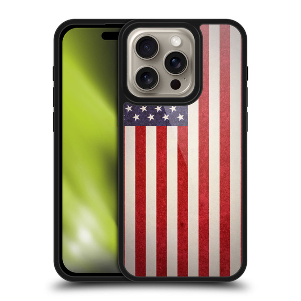 Ameritech Graphics American Flag Gel Armour Case For Apple iPhone 16 Pro