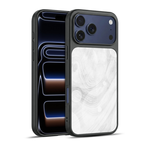 Alyn Spiller Marble White Gel Armour Case For Apple iPhone 17 Pro Max