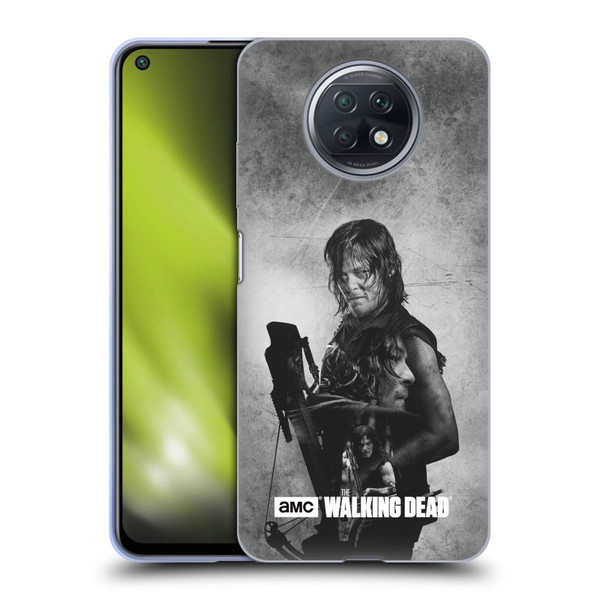 AMC The Walking Dead Double Exposure Daryl Soft Gel Case for Xiaomi Redmi Note 9T 5G