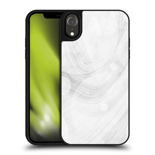 Alyn Spiller Marble White Gel Armour Case For Apple iPhone XR