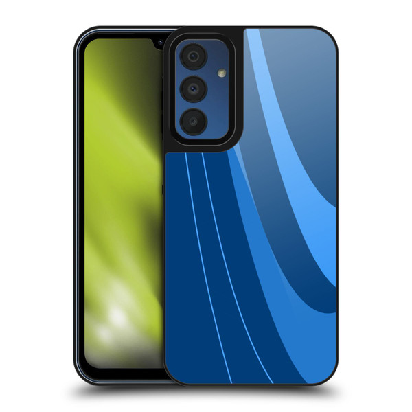 Ameritech Graphics Blue Mono Swirl Gel Armour Case For Samsung Galaxy A15