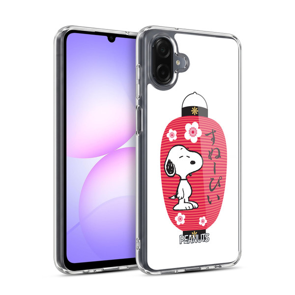 Peanuts Oriental Snoopy Lantern Soft Gel Case for Samsung Galaxy A07 4G