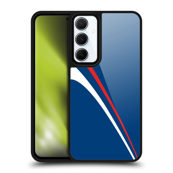 Ameritech Graphics Red And White Lines Gel Armour Case For Samsung Galaxy A55 5G