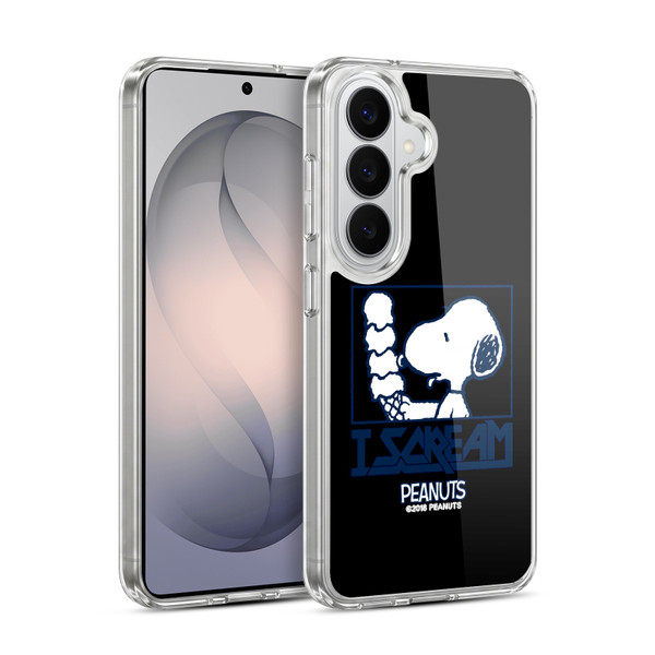 Peanuts Rock Tees Snoopy I Scream Soft Gel Case for Samsung Galaxy S26 Plus