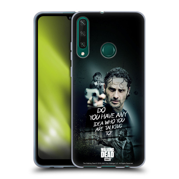 AMC The Walking Dead Rick Grimes Legacy Question Soft Gel Case for Huawei Y6p