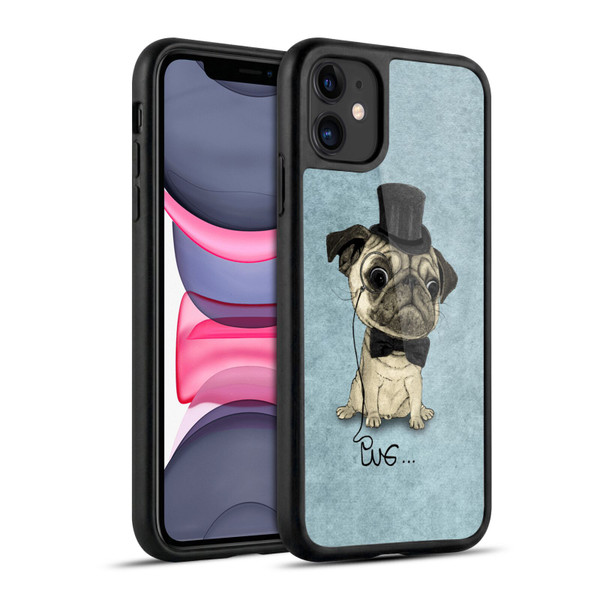 Barruf Dogs Gentle Pug Gel Armour Case For Apple iPhone 11
