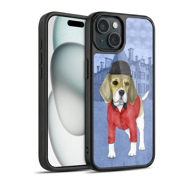 Barruf Dogs Beagle Gel Armour Case For Apple iPhone 15