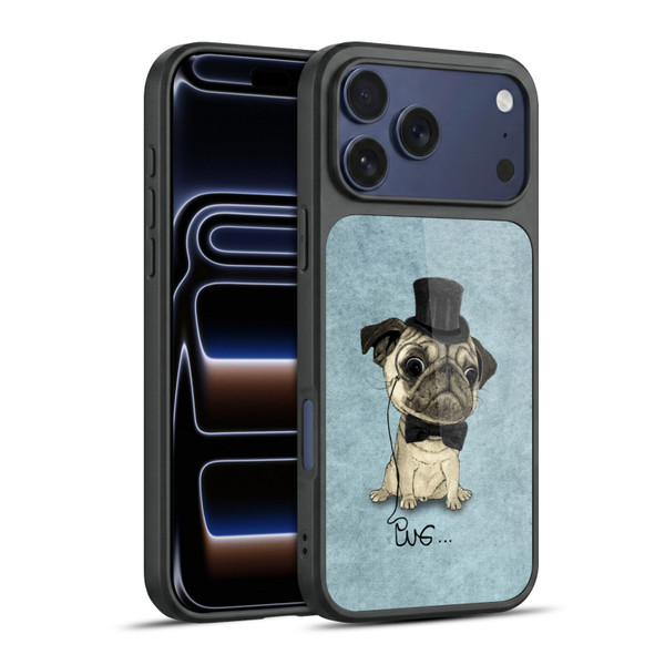 Barruf Dogs Gentle Pug Gel Armour Case For Apple iPhone 17 Pro Max