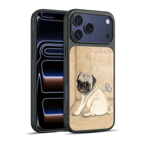 Barruf Dogs Pug Toy Gel Armour Case For Apple iPhone 17 Pro Max