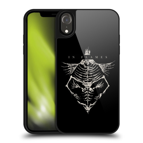 In Flames Metal Grunge Jesterhead Bones Gel Armour Case For Apple iPhone XR