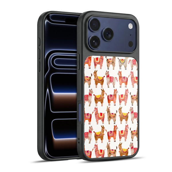 Cat Coquillette Animals Alpacas Gel Armour Case For Apple iPhone 17 Pro Max
