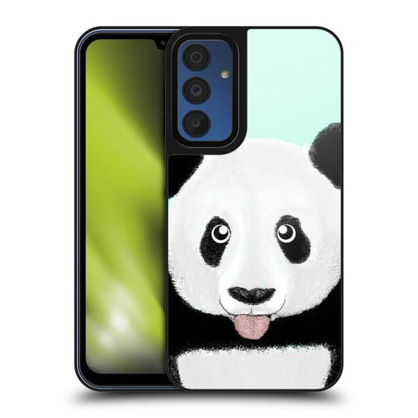 Barruf Animals The Cute Panda Gel Armour Case For Samsung Galaxy A15