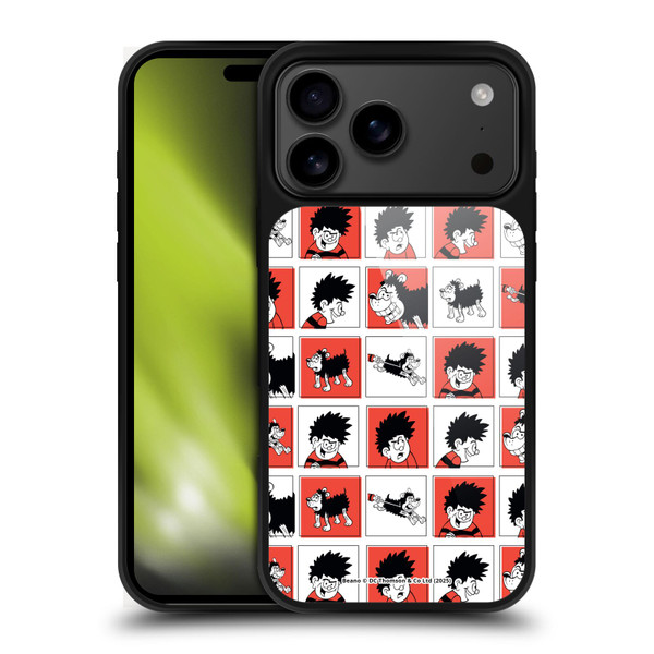 Beano Bananaman Patterns Dennis Gel Armour Case For Apple iPhone 17 Pro Max