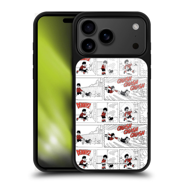 Beano Bananaman Patterns Dennis Gnasher Gel Armour Case For Apple iPhone 17 Pro Max