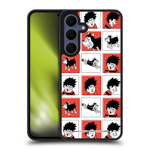 Beano Bananaman Patterns Dennis Gel Armour Case For Samsung Galaxy S25 FE