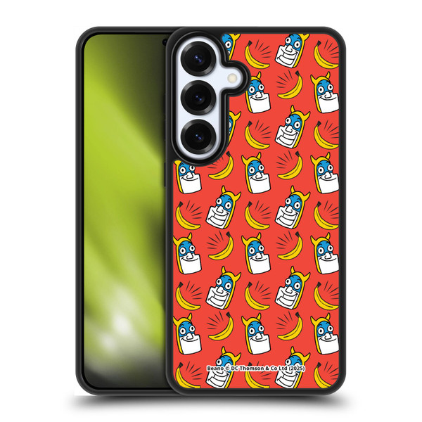 Beano Bananaman Patterns Head Gel Armour Case For Samsung Galaxy S25+