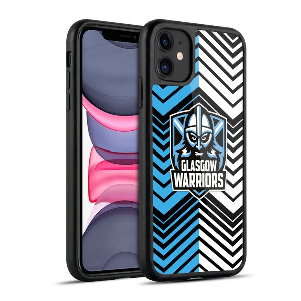 Glasgow Warriors Graphics White And Blue Gel Armour Case For Apple iPhone 11