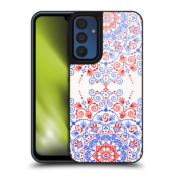 Cat Coquillette Patterns 6 Moroccan Mandala Gel Armour Case For Samsung Galaxy A15