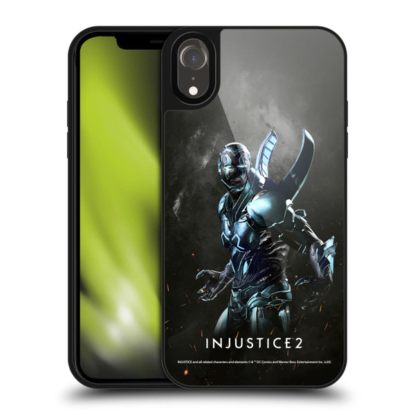 Injustice 2 Characters Blue Beetle Gel Armour Case For Apple iPhone XR