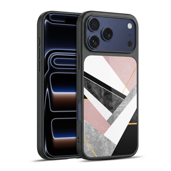 Elisabeth Fredriksson Geometric Design And Pattern Lines And Layers Gel Armour Case For Apple iPhone 17 Pro Max