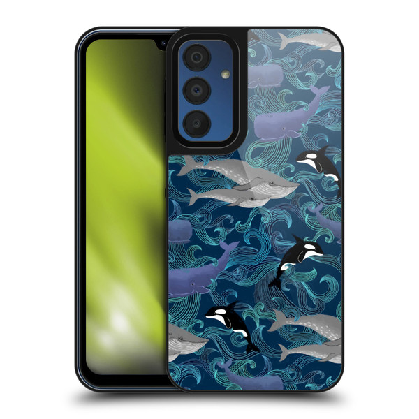 Micklyn Le Feuvre Patterns Giants in Teal Gel Armour Case For Samsung Galaxy A15