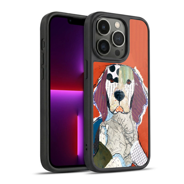 Michel Keck Dogs 2 Welsh Springer Spaniel Gel Armour Case For Apple iPhone 13 Pro