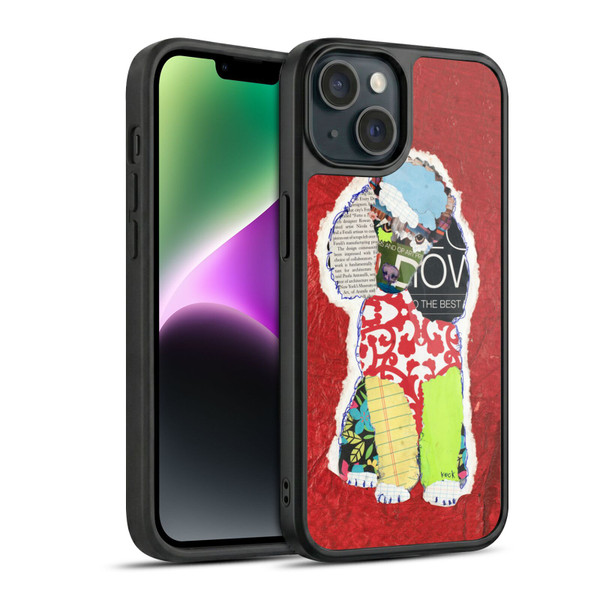 Michel Keck Dogs 2 Poodle Gel Armour Case For Apple iPhone 14