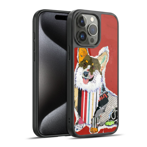 Michel Keck Dogs 2 Corgi Gel Armour Case For Apple iPhone 15 Pro Max