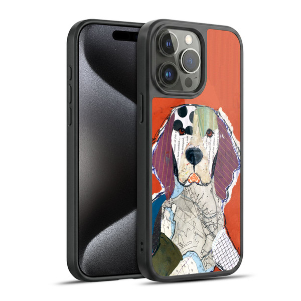 Michel Keck Dogs 2 Welsh Springer Spaniel Gel Armour Case For Apple iPhone 15 Pro Max
