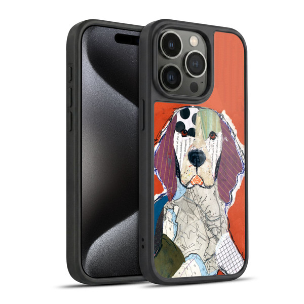 Michel Keck Dogs 2 Welsh Springer Spaniel Gel Armour Case For Apple iPhone 15 Pro
