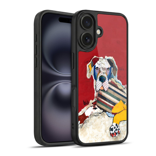 Michel Keck Dogs 2 Great Dane Gel Armour Case For Apple iPhone 16