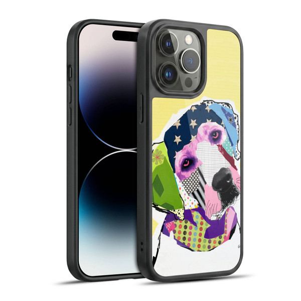 Michel Keck Dogs Yellow Lab Gel Armour Case For Apple iPhone 14 Pro Max