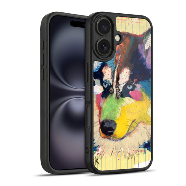 Michel Keck Dogs Husky Gel Armour Case For Apple iPhone 16