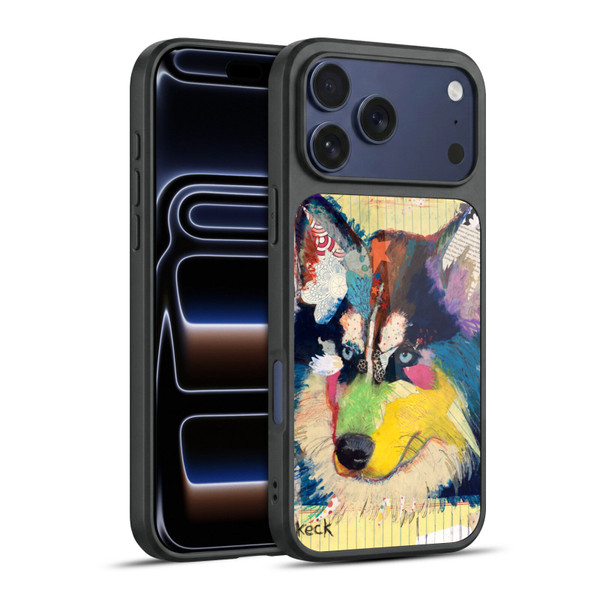 Michel Keck Dogs Husky Gel Armour Case For Apple iPhone 17 Pro Max