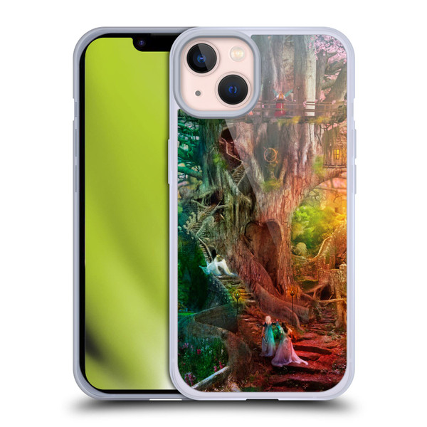 Aimee Stewart Fantasy Dream Tree Soft Gel Case for Apple iPhone 13