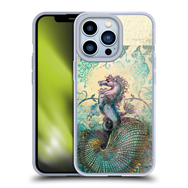 Aimee Stewart Fantasy The Seahorse Soft Gel Case for Apple iPhone 13 Pro