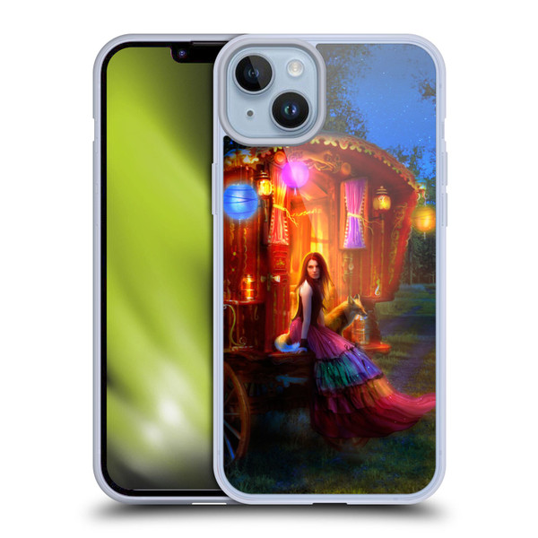 Aimee Stewart Fantasy Wanderlust Soft Gel Case for Apple iPhone 14 Plus