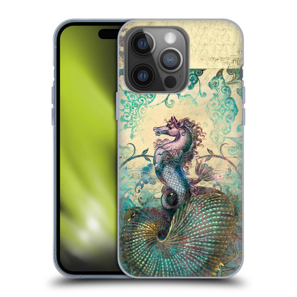 Aimee Stewart Fantasy The Seahorse Soft Gel Case for Apple iPhone 14 Pro