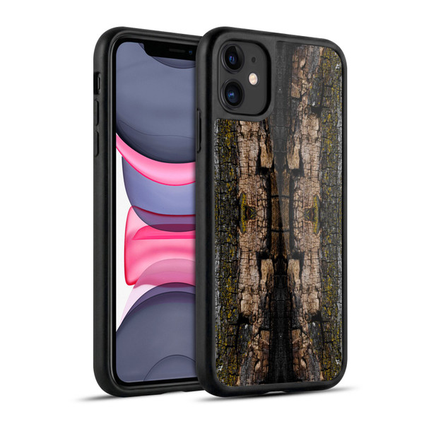 PLdesign Wood And Rust Prints Brown Bark Gel Armour Case For Apple iPhone 11