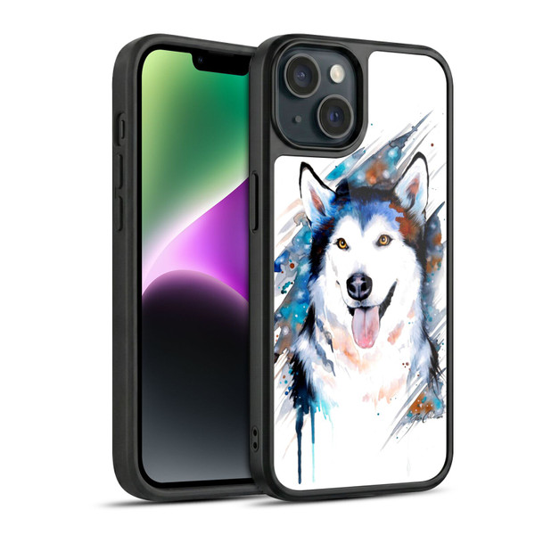 Pixie Cold Animals Husky Gel Armour Case For Apple iPhone 14