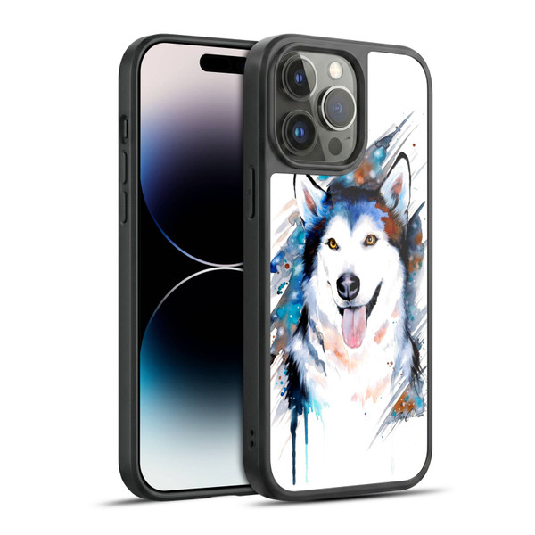 Pixie Cold Animals Husky Gel Armour Case For Apple iPhone 14 Pro Max