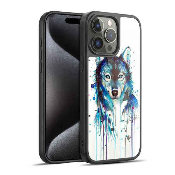 Pixie Cold Animals Ice Wolf Gel Armour Case For Apple iPhone 15 Pro Max