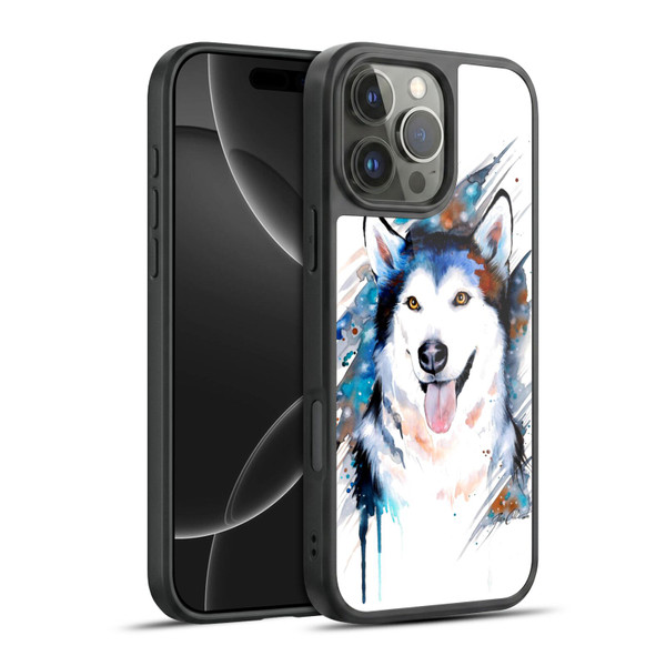 Pixie Cold Animals Husky Gel Armour Case For Apple iPhone 16 Pro Max