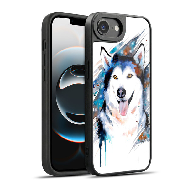 Pixie Cold Animals Husky Gel Armour Case For Apple iPhone 16e / Apple iPhone 17e
