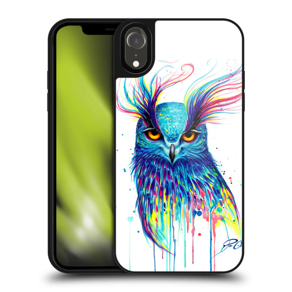 Pixie Cold Animals Into The Blue Gel Armour Case For Apple iPhone XR